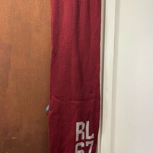 Polo Ralph Lauren RL67 Red Knit Scarf